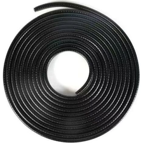 – Bande d'étanchéité en caoutchouc 5 m – Joint de porte en U – PVC noir sans colle – Protection contre rayures pour voiture, camion, bateau (1/4)
