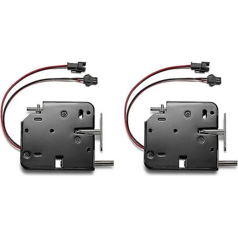 2x 12 V 2 A Serrure électromagnétique à commande électronique intelligente, serrure d'armoire, contrôle d'accès S -gt (1/5)
