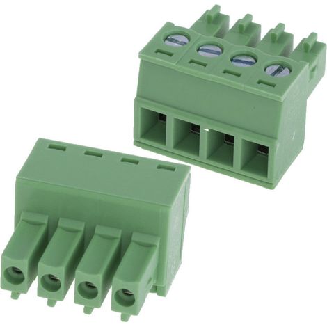 Morsettiera 4Pin femmina passo 3,81mm