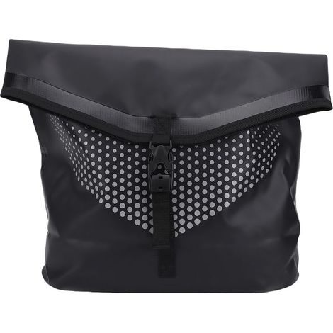 Sacoche Porte-Bagages Étanche - Fermeture Enroulable Double Protection, PVC Maille Séchage Rapide - Pour Vélo Électrique, Camping, Randonnée - PVC Maille - 47.5 x 34.5 cm (1/5)