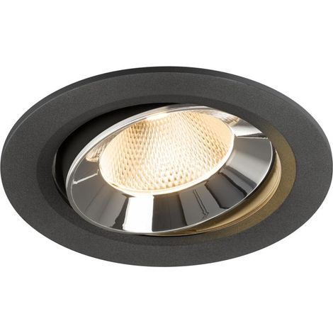 Spot encastré Numinos Move L noir/chrome 2700K - 20 deg - 1009812 (1/3)