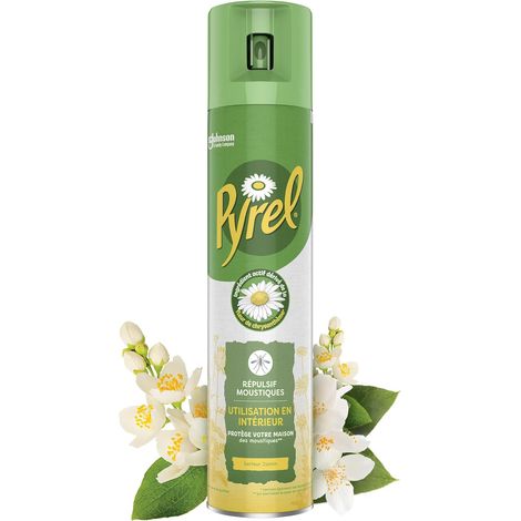 Aérosol Répulsif Moustiques Anti-Moustiques Senteur Jasmin 1 Aérosol (1/5)