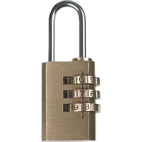 LUCCHETTO CIFRATO PER BAGAGLI mm 21  - TOPTOOLS
