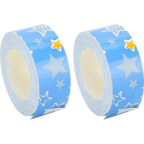 Lot de 2 rubans d'étiquettes thermiques pour étiqueteuse KINGJIM/TEPRA LR5C (1/5)