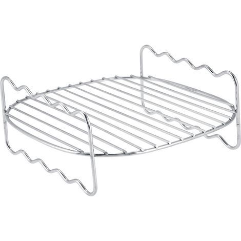 Ersatz-Grillrost mit doppelter Spießlage und Backblech für Philips Airfryer (1/5)