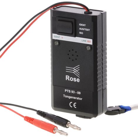 Outil de mesure électronique rose tg-09 batterie 9V compact