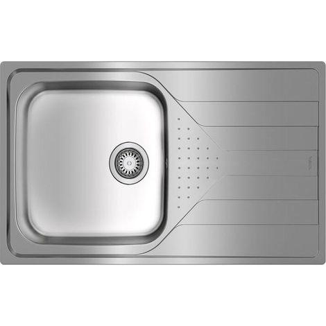 Teka UNIVERSE 50 T-XP 1C 1E PLUS D - Fregadero De Cocina Acero 51 Cm 1 Cubeta 1 Escurridor (1/5)