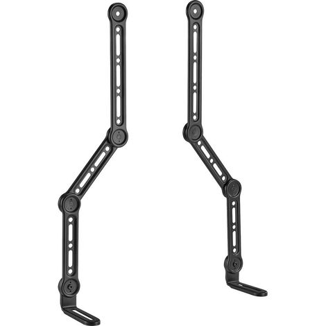 My Wall HZ32-2L Support pour barre de son inclinable, mobile noir 1 pc(s) (1/4)