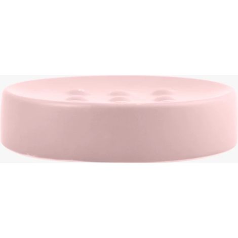 Porte savon Céramique TUBE-MATT Rose mat Spirella (1/3)