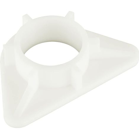 Pieza de fijación de grifo de cocina en forma de cuña de plástico, soporte de montaje para grifo de fregadero de cocina, asiento de montaje del grifo