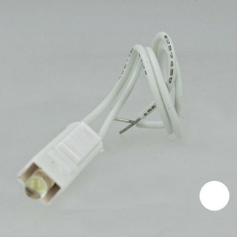 Trade Shop - LED 220V 0,5W LAMPADA FÜR COMPATIBIBLE BTICINO AXOLUT - Weiß