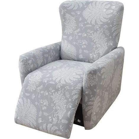 Housse de Fauteuil Relax Extensible 1 Place, Couverture de Chaise Canapé Relax ,Housse de Fauteuil Relax Inclinable Electrique, 17 (1/4)