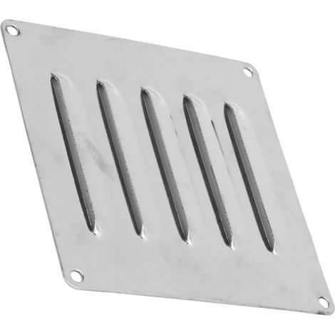 Plaques de ventilation en acier inoxydable 127x114mm pour navires, volets de quincaillerie marine (1/5)