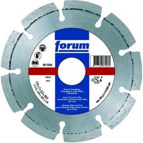Diamante Sega Ruota, Saldato Al Laser, Con Concentrazione Diamante Più, Ø X Alesaggio: 115 X 22,23 Millimetri, Segment Size X L 10 X 2,3 Millimetri