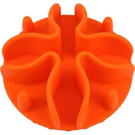 Gamelle Anti-Date pour Chien, Gamelle pour Chien et Chat à Alimentation Lente, Gamelle à Alimentation Lente en Silicone antidérapante adaptée à différentes Tailles de Gamelles pour Animaux de Compagni (1/5)