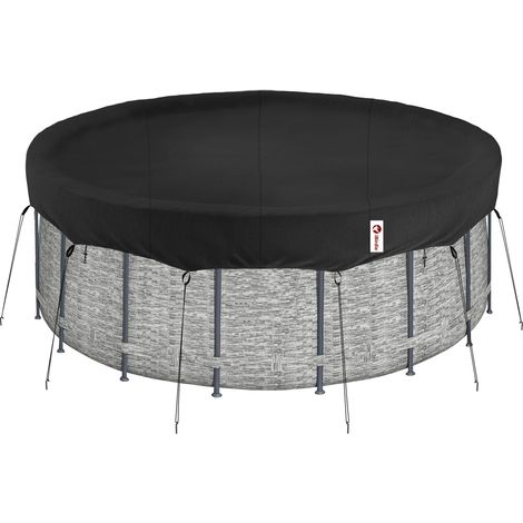 Bâche extérieure pour Piscine Hors Sol de 4,2 à 4,6 m, résistante à la décoloration, aux déchirures, imperméable et résistante aux intempéries (1/5)