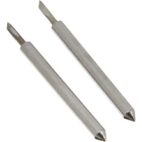 Cricut Lame di ricambio a punta fine, ferro, metallo, 23 mm x 2 mm (2 ct) (1/3)