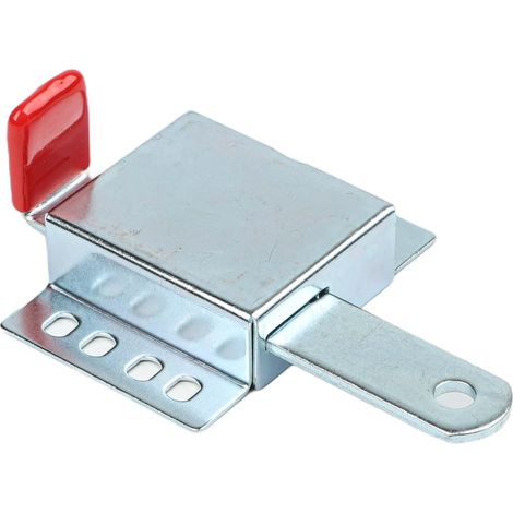 Loquet de porte de garage en acier galvanisé, 15 x 10, 5 x 5 cm (1/2)