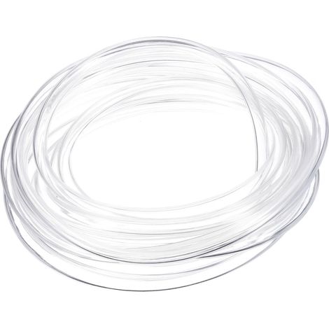 Tube en PVC, 5mm ID x 8mm OD x 1.5mm Épaisseur, Tuyau Aquarium, Tube en PVC Transparent de 4m de Long, Tuyau D'Eau en Plastique Léger et Flexible pour L'Aquaponie (1/5)
