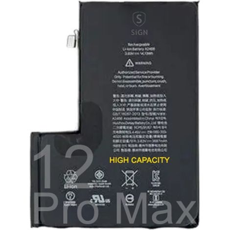 Bater a de alta capacidad para iPhone 12 Pro Max 4240 mAh