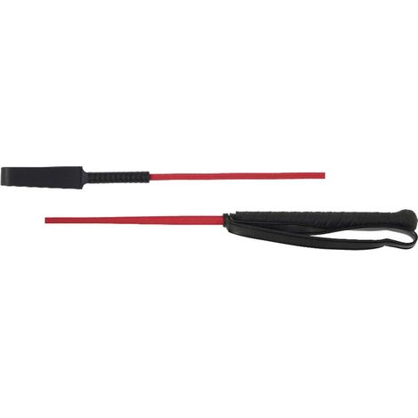 ROSSO - Frustino sintetico cm 65 per equitazione