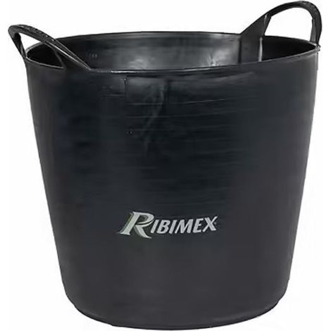 Ribimex Cubo flexible redondo 28 litros para jardinería