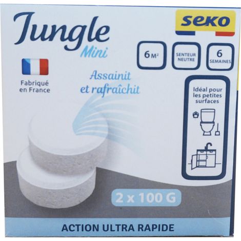 Absorbeur Jungle Mini 2x100g Neutre - Sodepac (1/2)