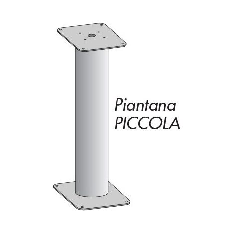 PIANTANA PER CASSETTE POSTALI SLIM ARGENTO