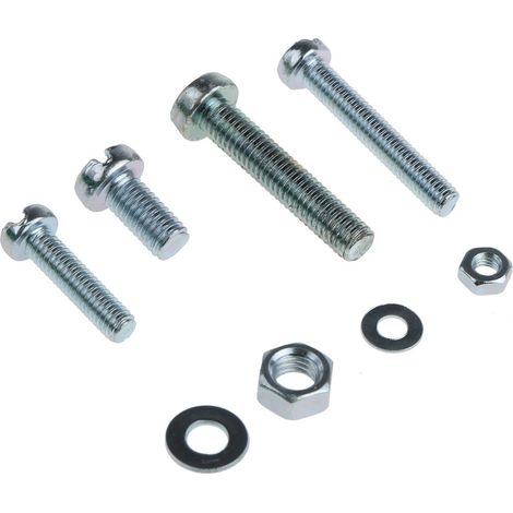 Kit de vis, écrous et rondelles en Acier, 2370 pièces ( Prix pour 1 ) (1/5)