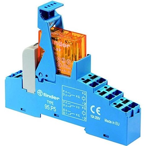 Finder 48.P5.8.230.0060 relé modular 230V 8A