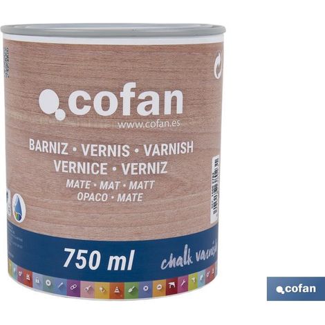 Vernis à la craie à l'eau mat 750ml (1/3)