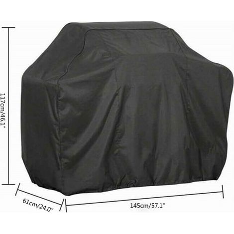 Housse BBQ Jardin Imperméable Anti-Poussière Protection Barbecue Grill Extérieur Couverture Résistante Lot Promotionnel (1/4)