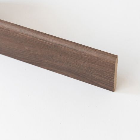 BATTISCOPA 70X10 MM MDF 240 CM NOCE SCURO- 10,0 pz