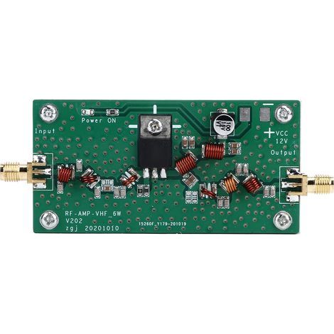 FM-PCBA-Leistungsverstärkermodul, Verstärkerplatine für TMA, 12 V, 6 W, 88–108 MHz (1/5)