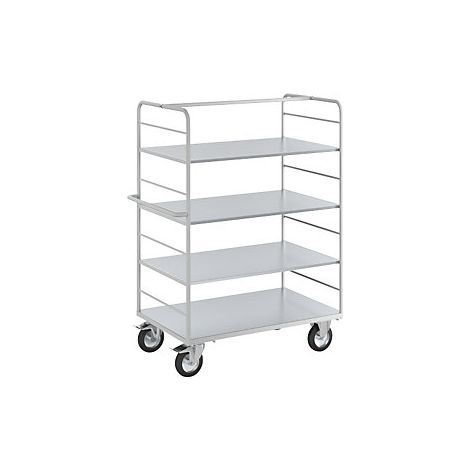 eurokraft pro  Carrello a ripiani ESD  con 2 pareti laterali 
