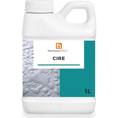 Cire - Lustrant pour béton - 1 L - Harmony Béton (1/3)