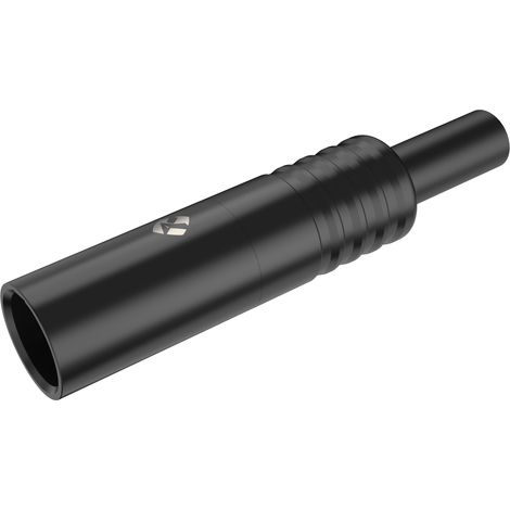 Conector de cable mini XLR macho de 3 pines Roxtone RMX3M-B (1/4)