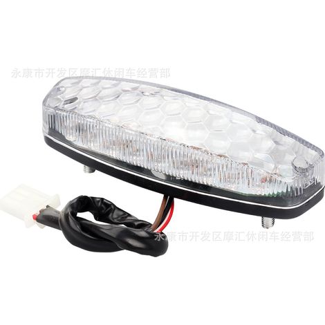 Offroad-Motorrad-ATV-Strandbuggy-Zubehör, dreiadriges 12V-Vierrad-Rücklicht, Bremslicht, Rücklicht SunL Kazuma (1/5)