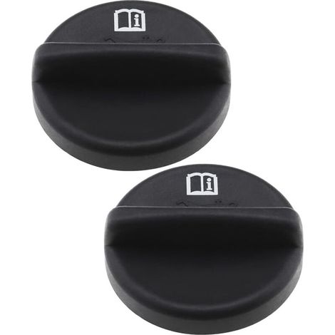 Bouchon de remplissage d'huile moteur de voiture 2 pièces 55566555 Compatible avec Astra J Corsa E Cascada Insignia A Zafifa C bouchon de réservoir d'huile de voiture (1/5)