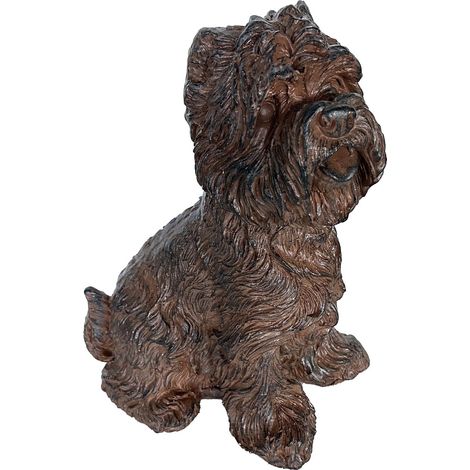 Figura di cane estremamente realistica per la decorazione domestica e il regalo da collezione
