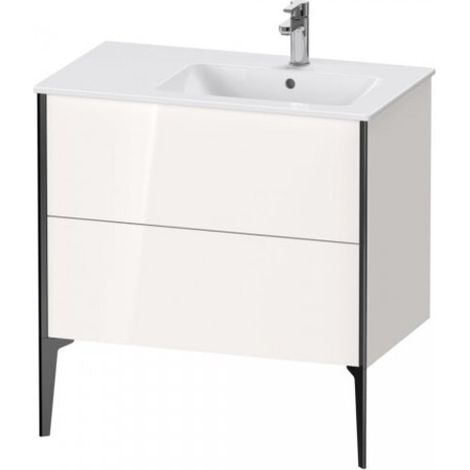 Sous-vasque pour meuble de salle de bain XVIU 594x810x480mm Prof. sw ma blanc brillant (1/3)