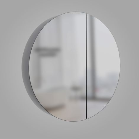 Armoire Miroir pour Salle de Bain Ø 60 cm (1/5)