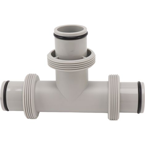 Vanne à piston fendue pour tuyau de piscine 2 en 1 en forme de T, de remplacement pour l'entretien du système de filtration et de la pompe de piscine (1/5)