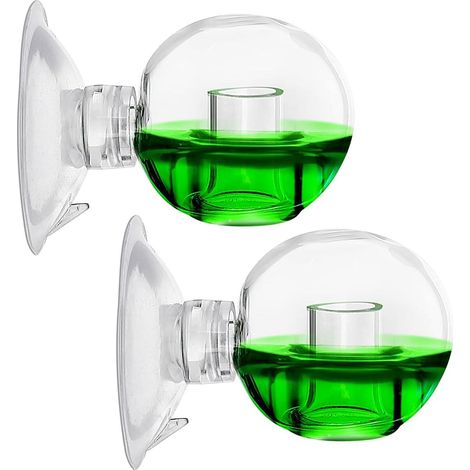2 Tests CO2 Aquarium, Vérificateur CO2 Drop Checker, Kit Analyseur CO2 pour Aquarium, Accessoire Bac à Poisson, Indicateur CO2 pour Plantes Aquatiques (1/5)