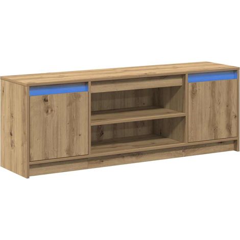 Maison Exclusive - TV-Einheiten Braun 139,5 x 34 x 50 cm Holzwerk