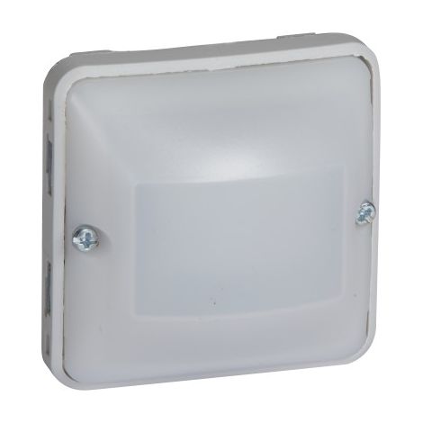 Legrand 069522 Bewegungsmelder für alle Leuchten mit Neutralleiter, 3-Leiter-Ausführung, Plexo, modular, grau (1/3)