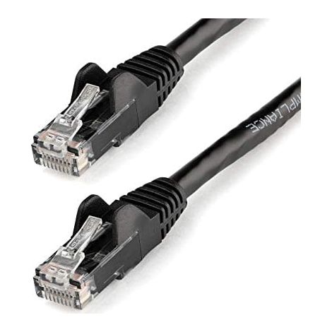 StarTech.com 5m Cat6 Snagless Gigabit UTP Netzwerkkabel - Cat 6 RJ45 Netzwerkkabel mit Knickschutz - Schwarz (1/5)
