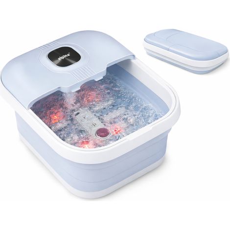 alpina bain de pieds électrique Blanc H21xl33.5xL40cm