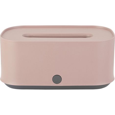 Boîte À Essuie-Tout - Support Pour Rouleau De Papier Essuie-Tout - Style Nordique - PP - Rose - 1 Pièce (1/5)