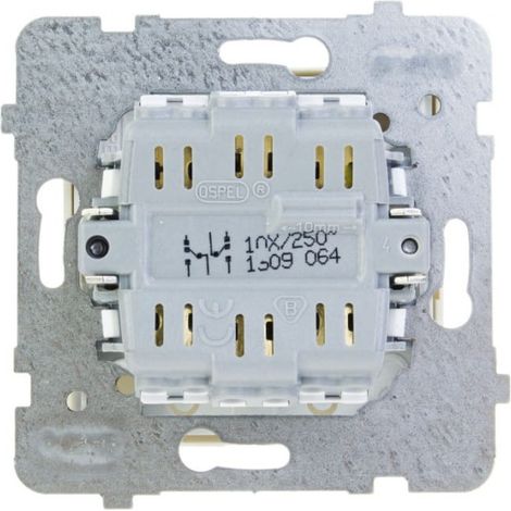 Interruptor doble para escaleras AS, color crudo ŁP-10G/m/27